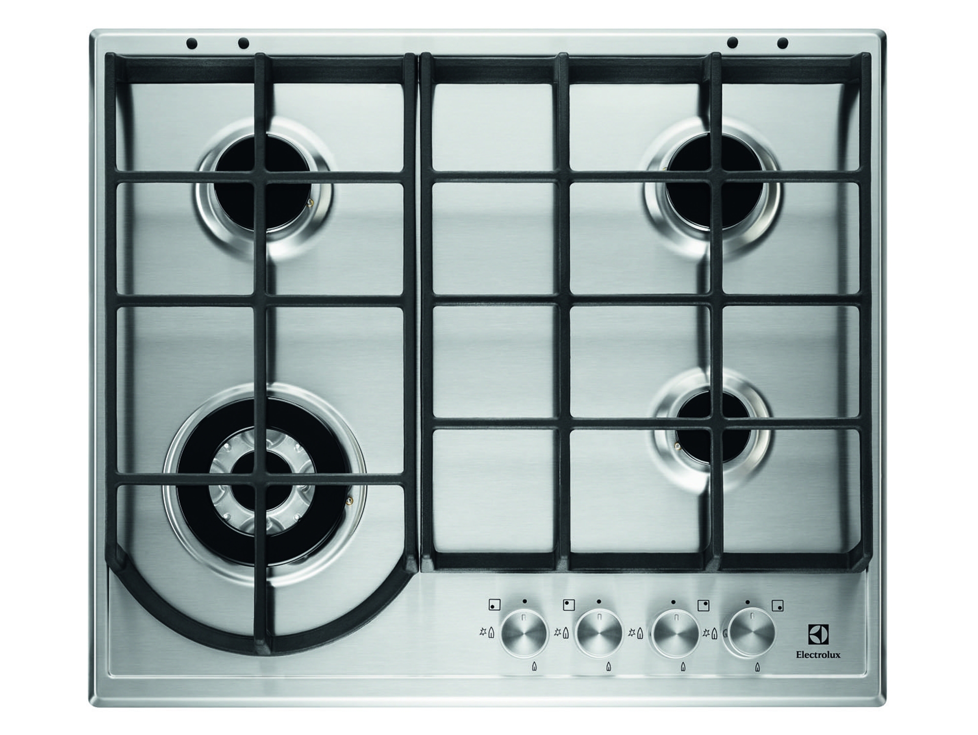 Placa de Gas ELECTROLUX EGH6343BOX (Gas Natural - 59 cm - Inox)