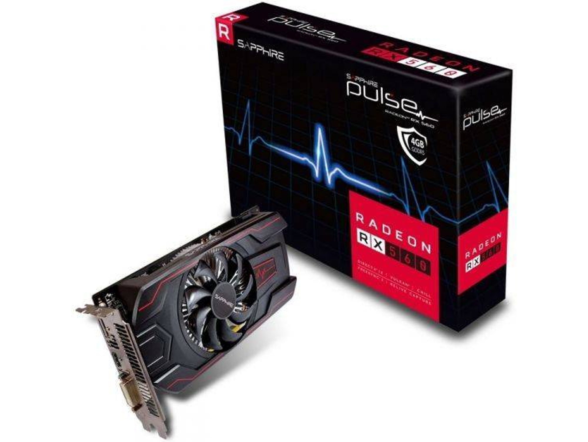 Tarjeta Gráfiaca SAPPHIRE Pulse Radeon RX 560 4GD5