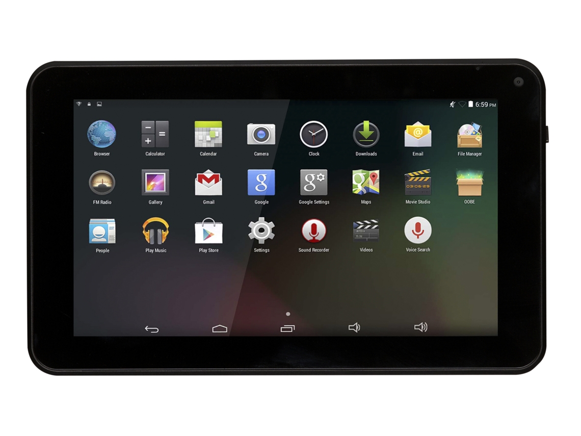 Tablet  DENVER TAQ-70332 (7'' - 8GB - 1GB RAM - Wi-Fi - Negro)