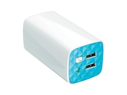 Powerbank TP-LINK TL-PB10400 (10400 mAh - 2 Puertas USB - Micro USB - Blanco)