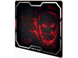 Alfombrilla Gaming SPIRIT OF GAMER Smokey Skull (Rojo)