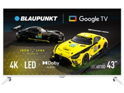 Smart TV BLAUPUNKT 43UBG6010S (Blanco - G - 43" - 4K Ultra HD)