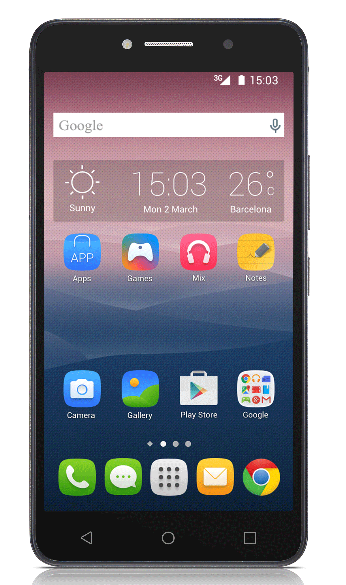 Smartphone ALCATEL Pixi 4 6'' 8GB negro