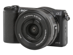 Cámara Mirrorless SONY A5100+16-50MM (Negro - 24.3 MP - Sensor: APS-C - ISO: 100 a 25600)