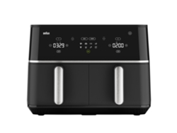 Freidora sin Aceite BRAUN TWINCOOK 5 TD5030IBK Cajón doble (10 L - Negro)