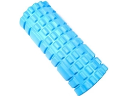Rodillo de Masaje y Yoga POWERFIT Azul