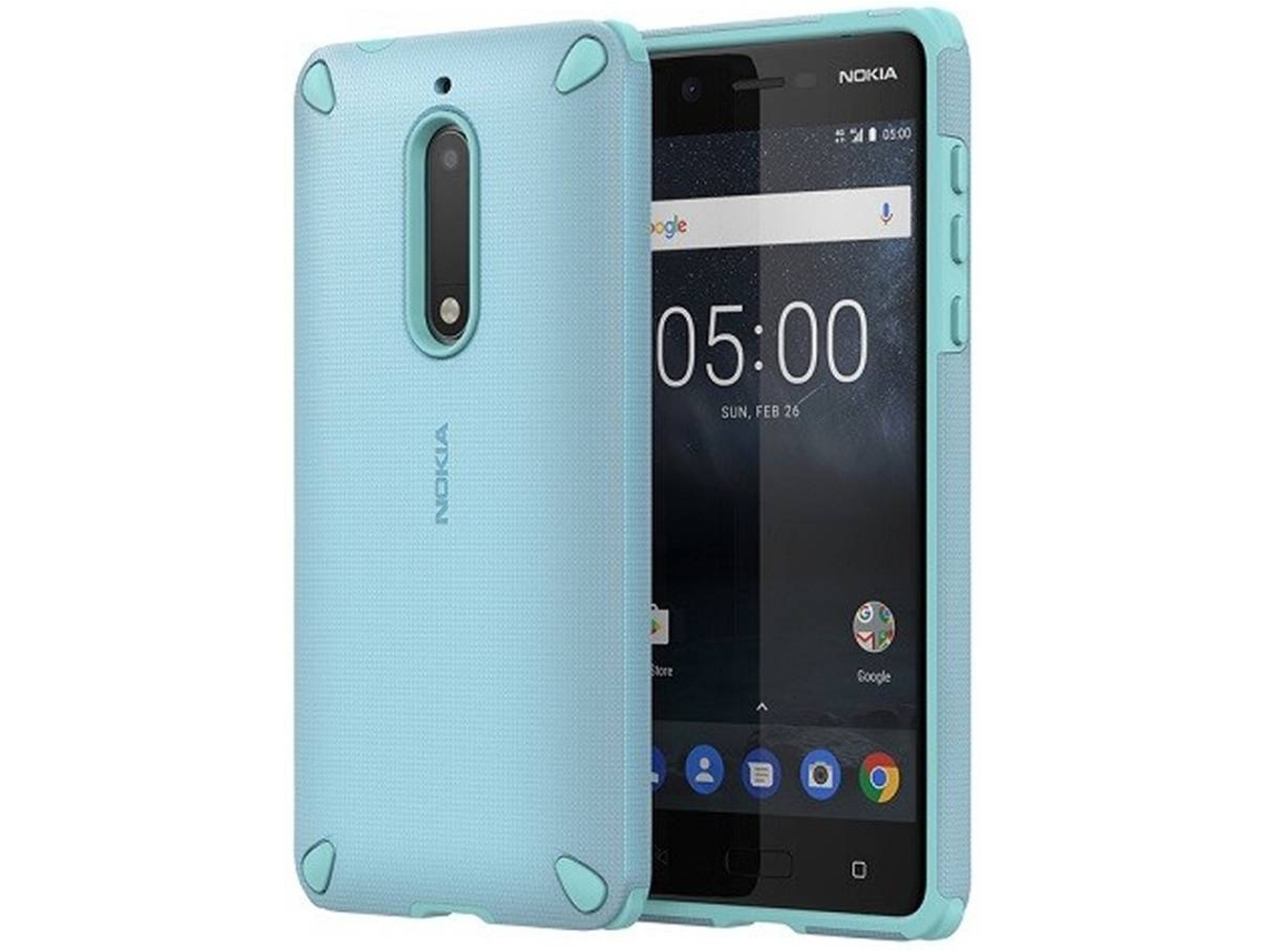 Carcasa NOKIA 5 Rugged Azul