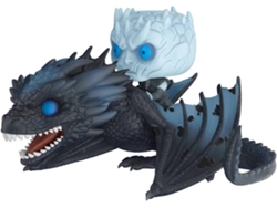 Figura de vinilo FUNKO POP! Juego de Tronos: Night King y dragón