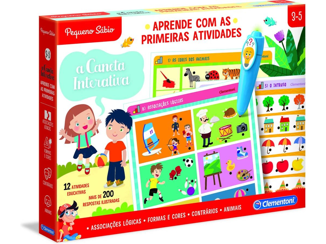 Juego Educativo CLEMENTONI Aprendo las Primeras Actividades (Edad Mínima: 3 años)