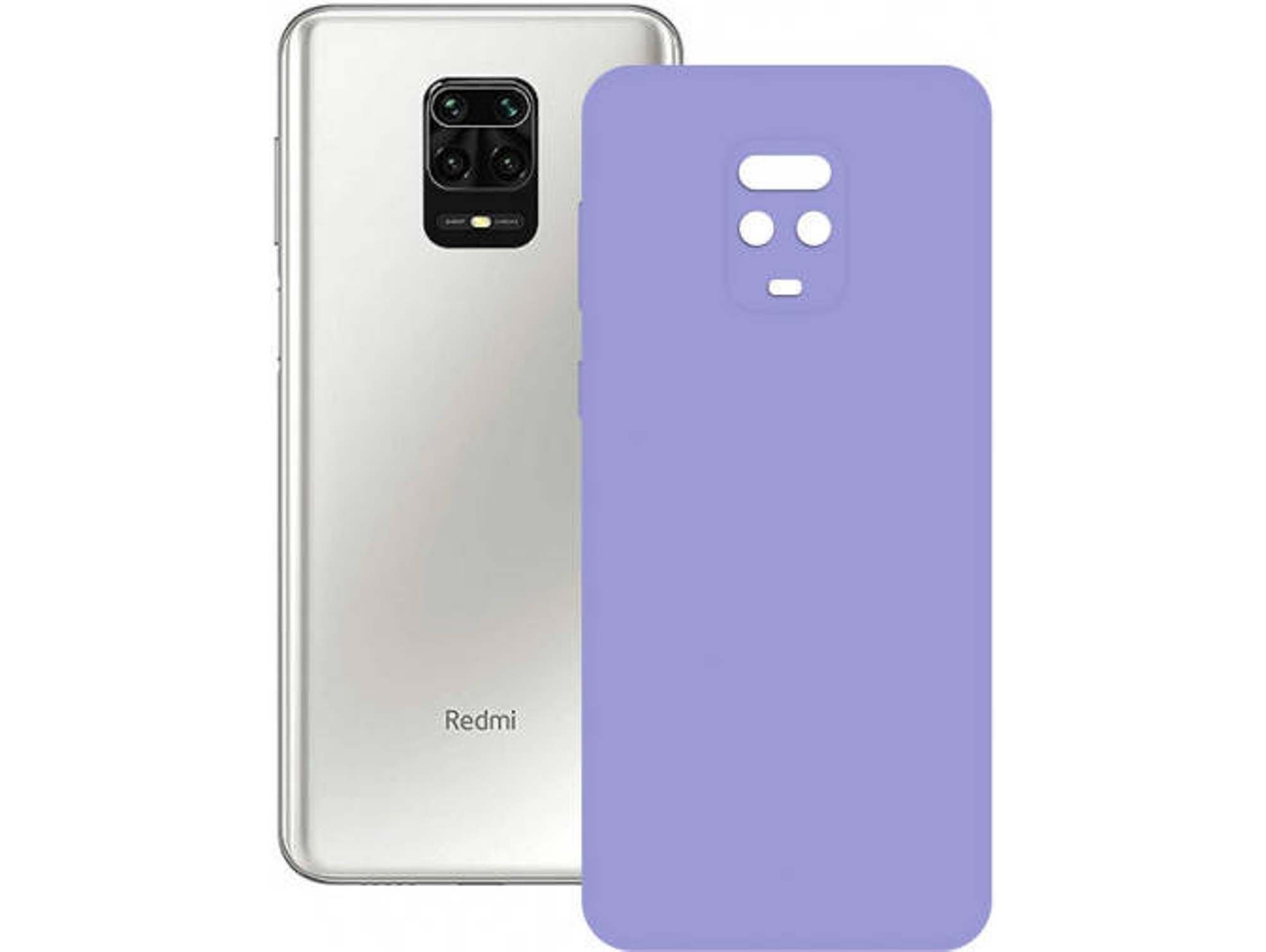 Funda Xiaomi Redmi Note 9 Pro KSIX Silk Lavada