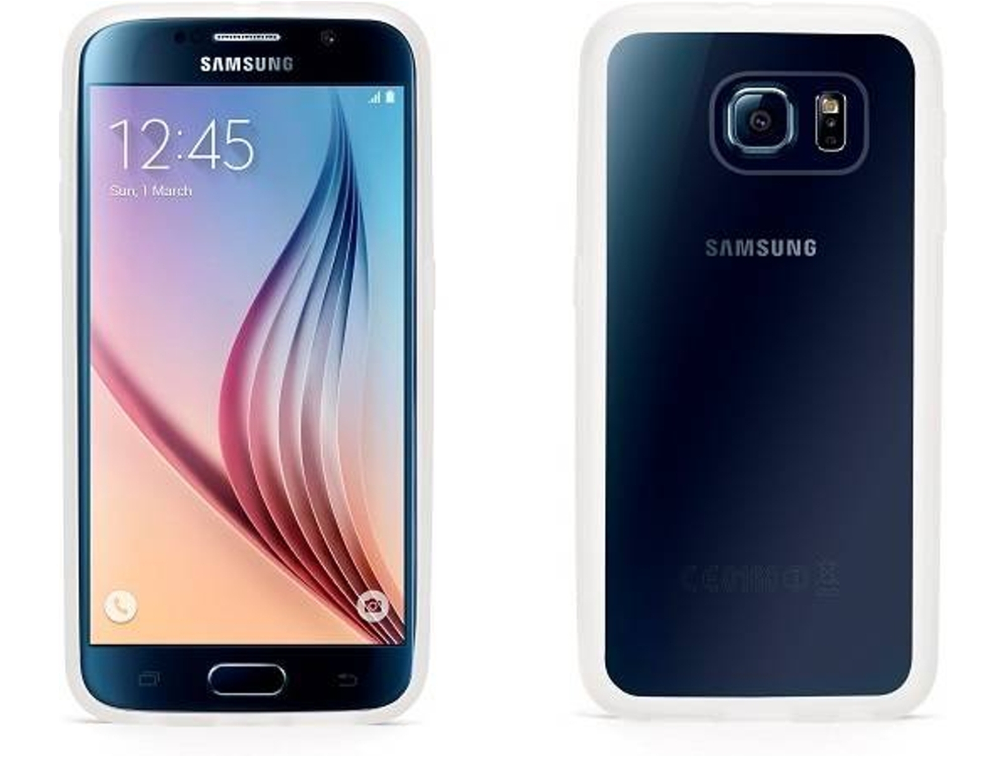 Carcasa Samsung GalaxyÂ S6 GRIFFIN Reveal Blanco