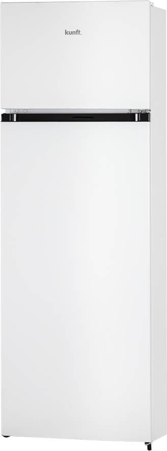 Frigorífico 2 puertas KUNFT KDD4870N WH (Estático - 161 cm - 243 L - Blanco)