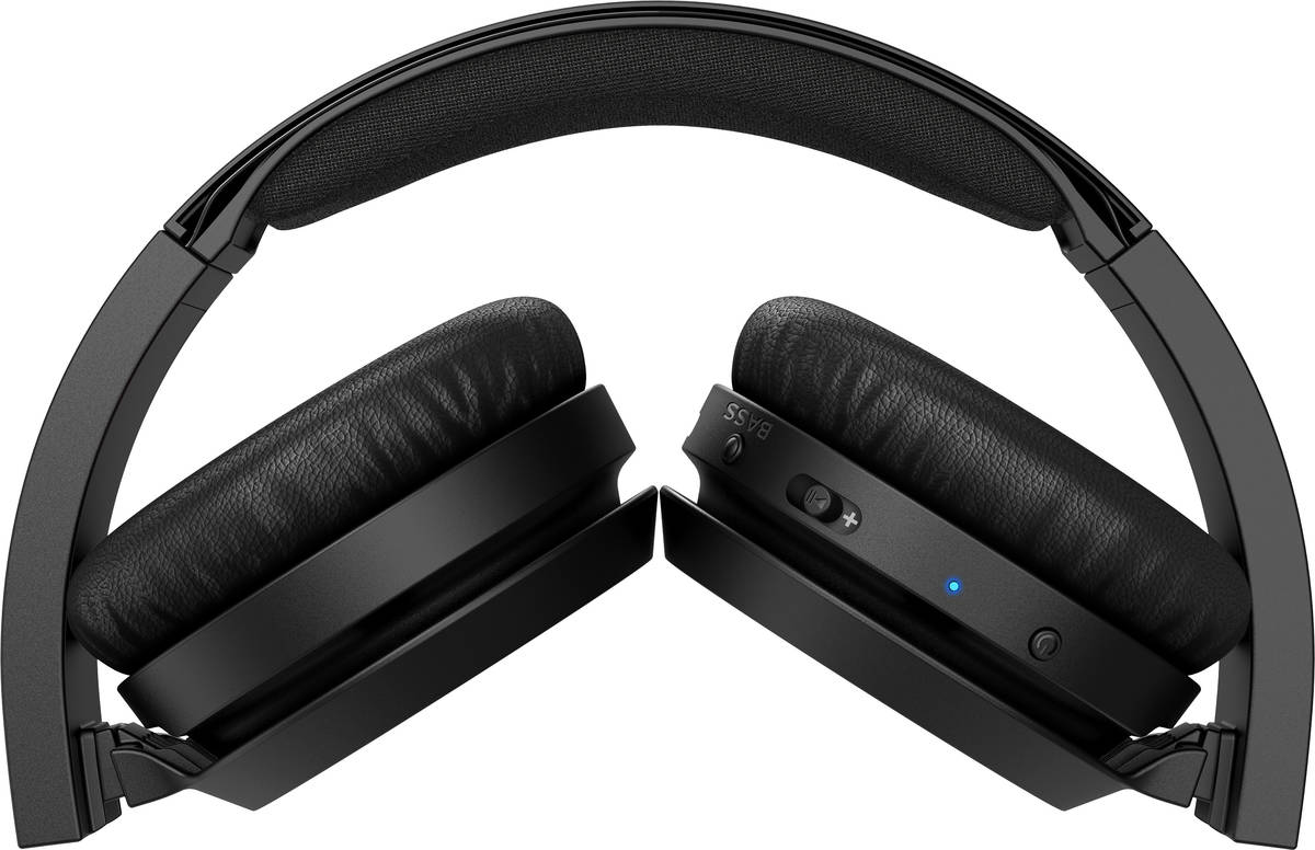 Auriculares Bluetooth PHILIPS Tah4205Bk (On Ear - Micrófono - Negro)