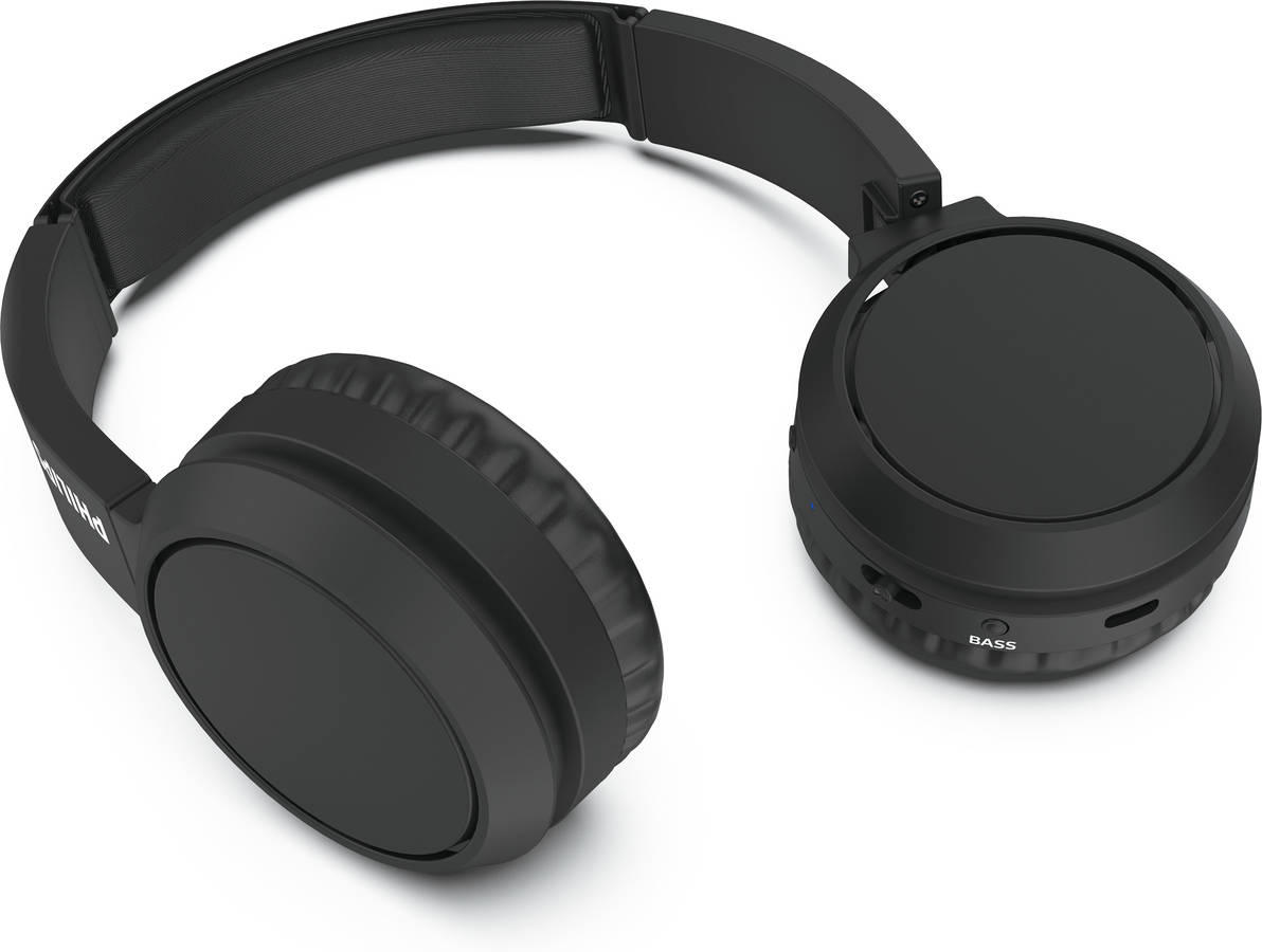 Auriculares Bluetooth PHILIPS Tah4205Bk (On Ear Micrófono