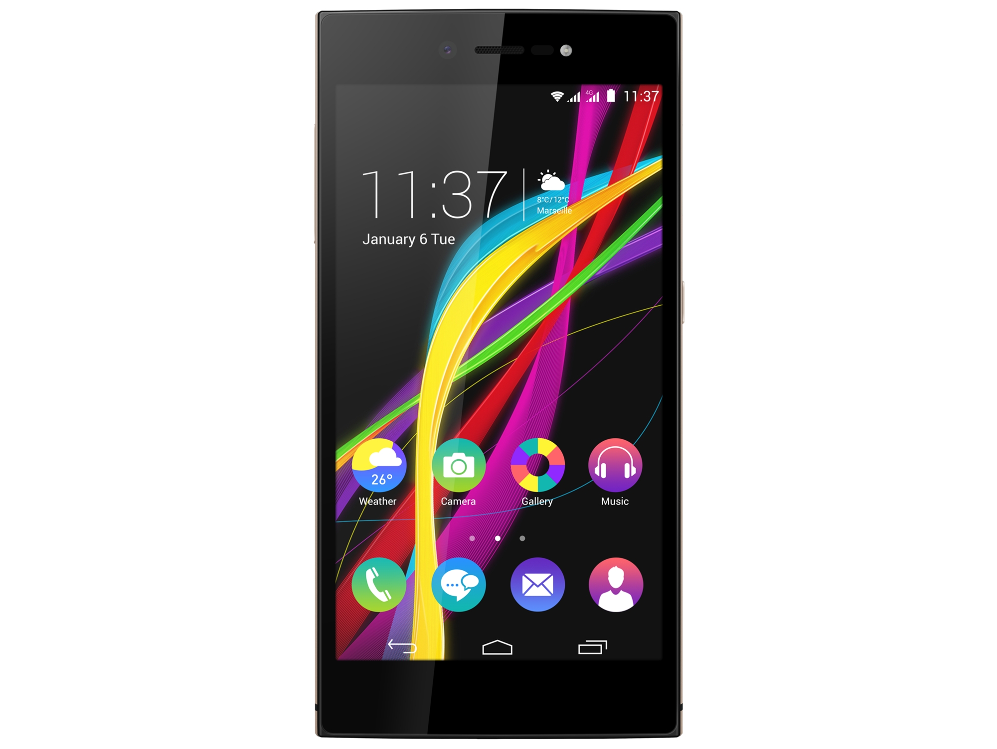 Smartphone WIKO Highway Star 5'' 16GB dorado