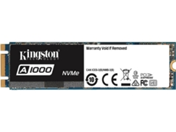 Disco SSD Interno KINGSTON 480 GB A1000 (480 GB - M.2 PCI-Express - 1500 MB/s)