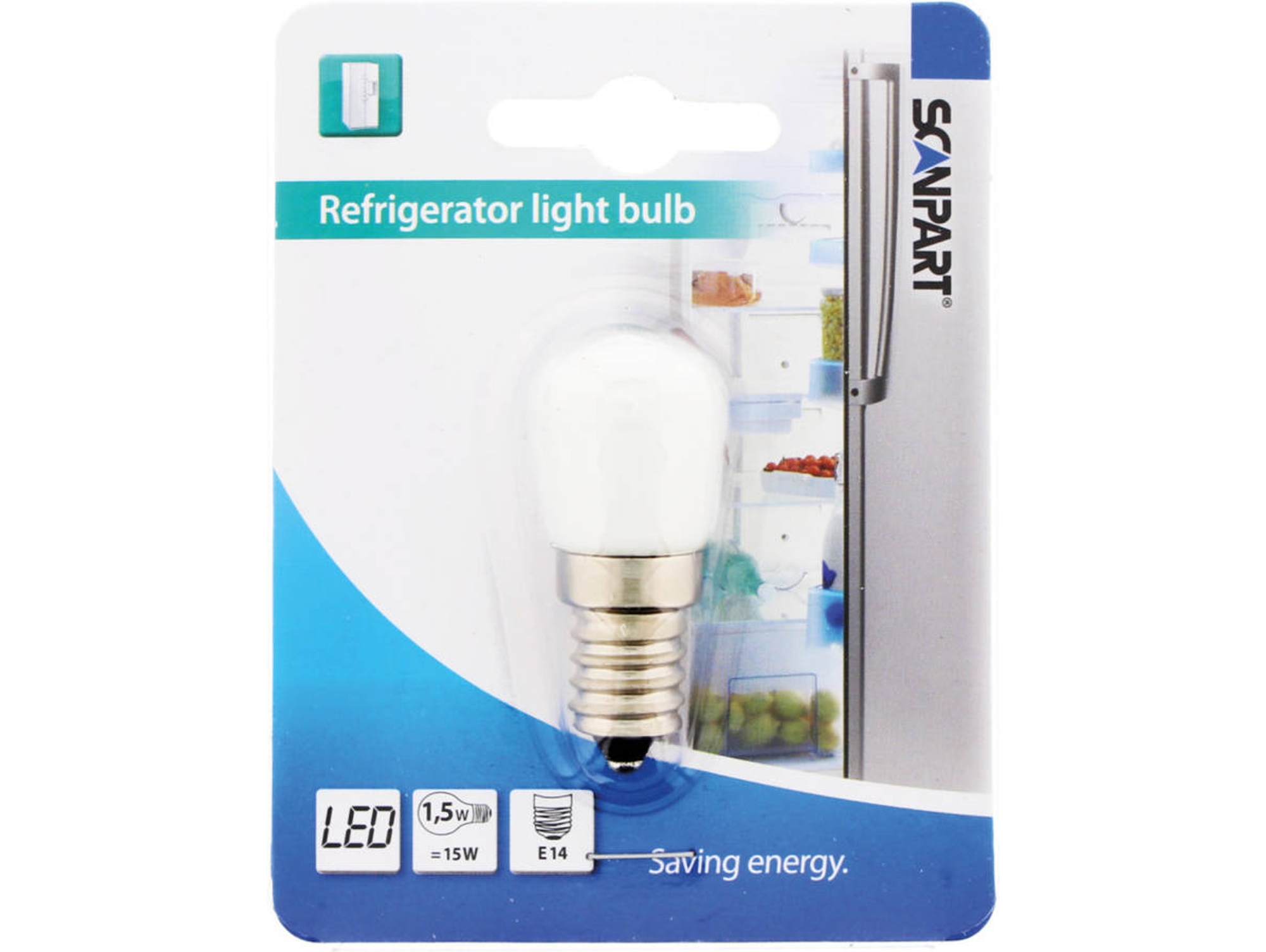 Bombilla LED para Frigorifico SCANPART 1112300017