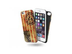 Carcasa SBS Bandera USA iPhone 6, 6s rojo