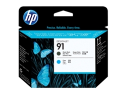 Cabezal HP 91 C9460A Negro Mate y Cian
