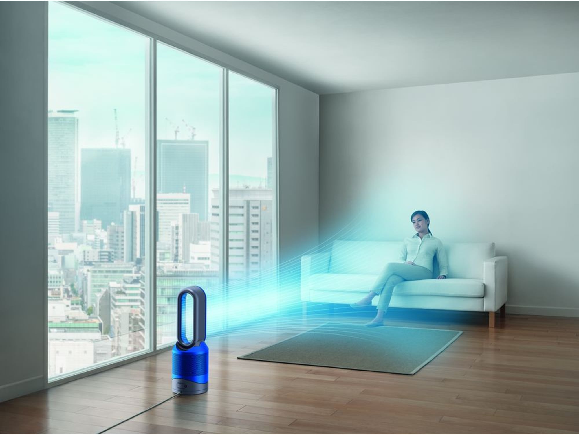 Purificador de Aire DYSON HP02 Pure Hot+Cool (27 m2) | Worten Canarias
