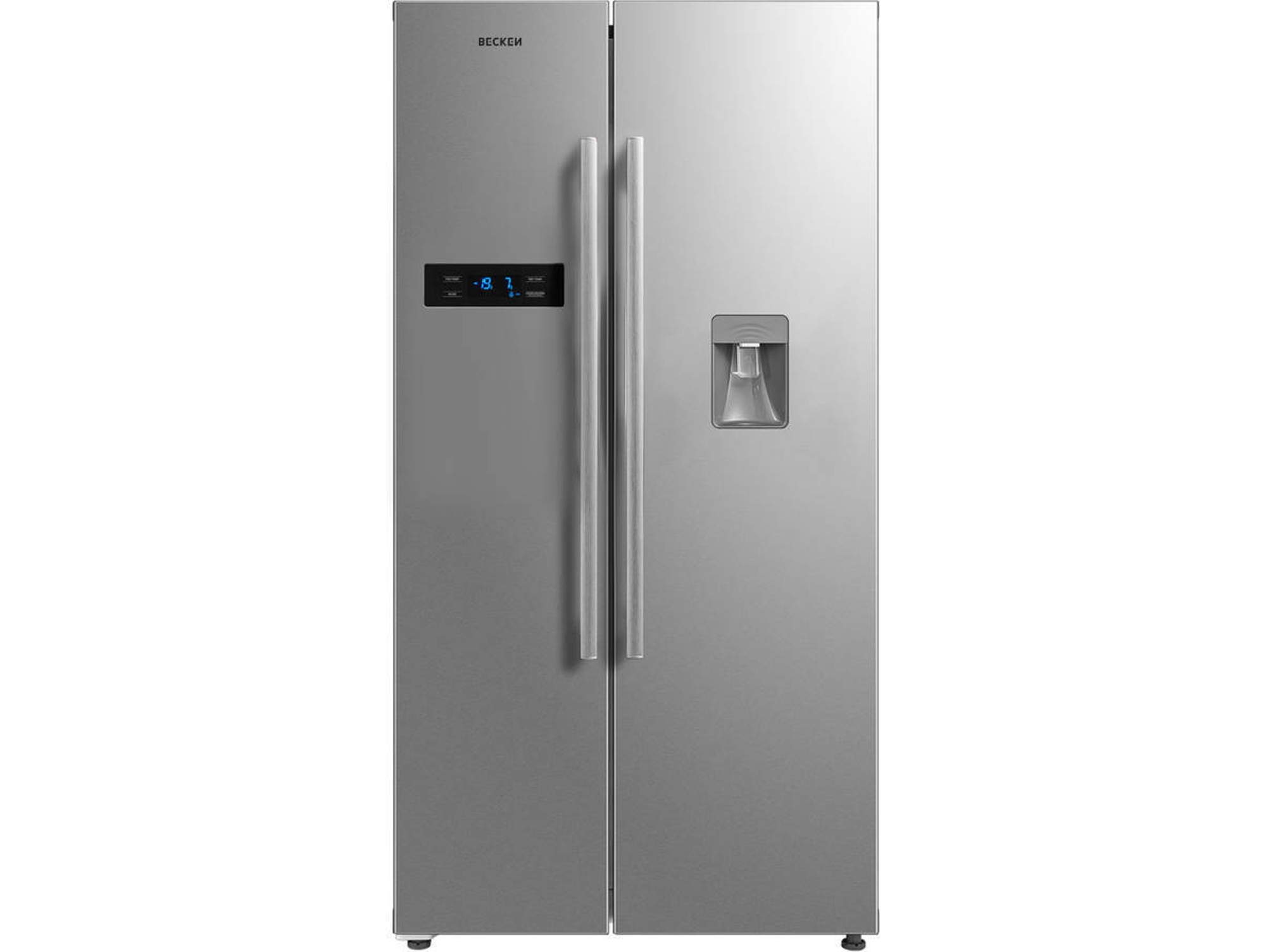 Frigorífico Americano Reacondicionado BECKEN BSBS2355 IX (Grado A - No Frost - 178.8 cm - 513 L - Inox)