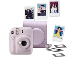 Kit de cámara instantánea FUJIFILM Instax Mini 12 (Lila)