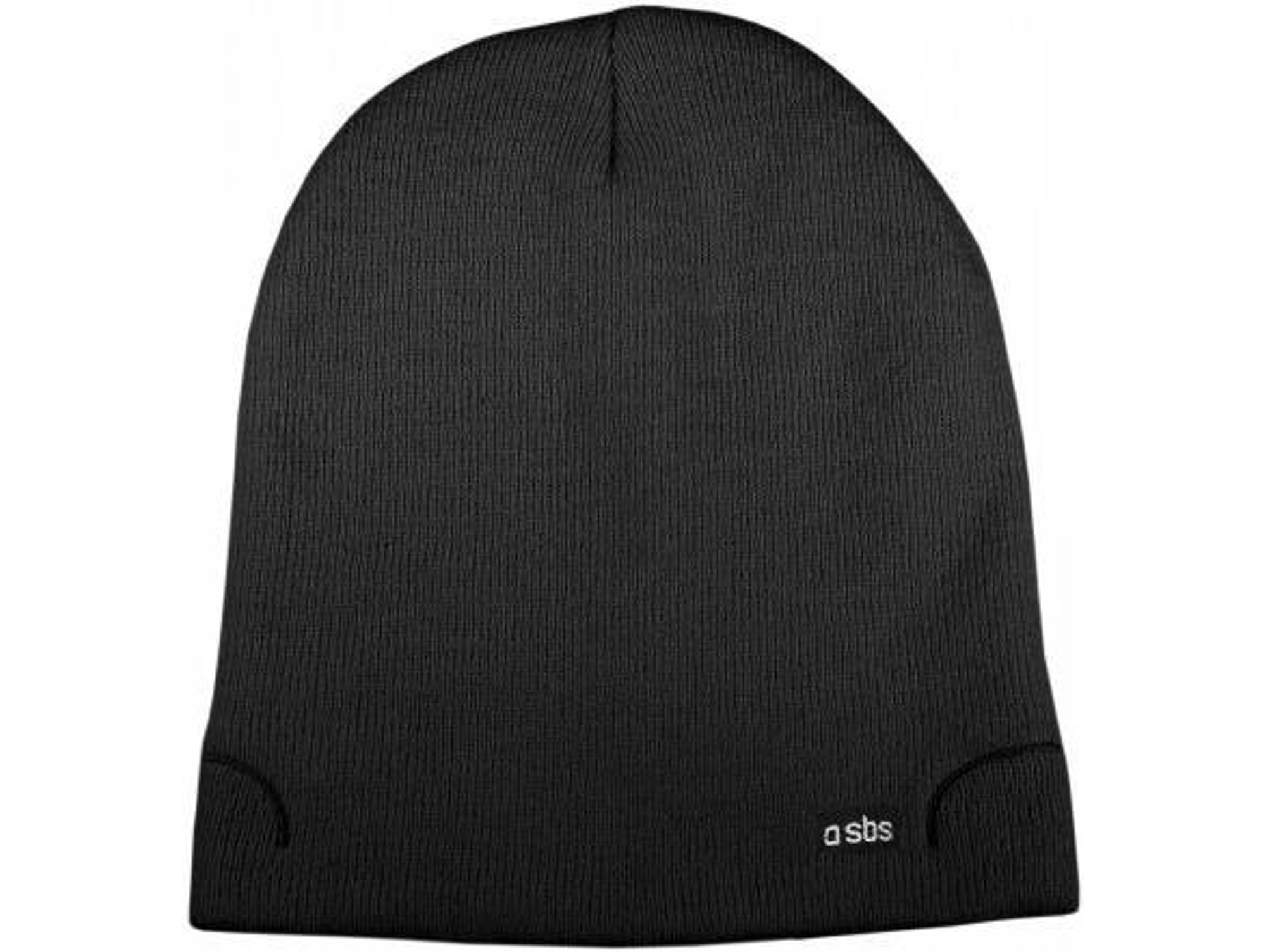 Gorra con auriculares SBS negro