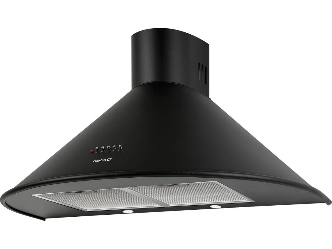 Campana CATA Q 900 BK NEW (645 m3/h - 90 cm - Negro)