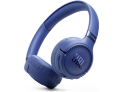 Auriculares Bluetooth JBL T680NCBLU (Over Ear -  Micrófono - Azul)