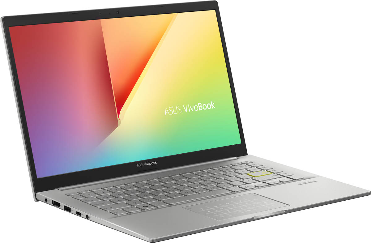 Portátil ASUS VivoBook 14 K413EA-AM1658T (14'' - Intel Core i7-1165G7 - RAM: 16 GB - 512 GB SSD - Intel Iris Xe Graphics)