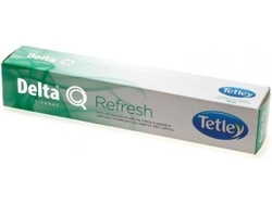 Cápsulas de Té DELTA Q Tetley Refresh (10 unidades)