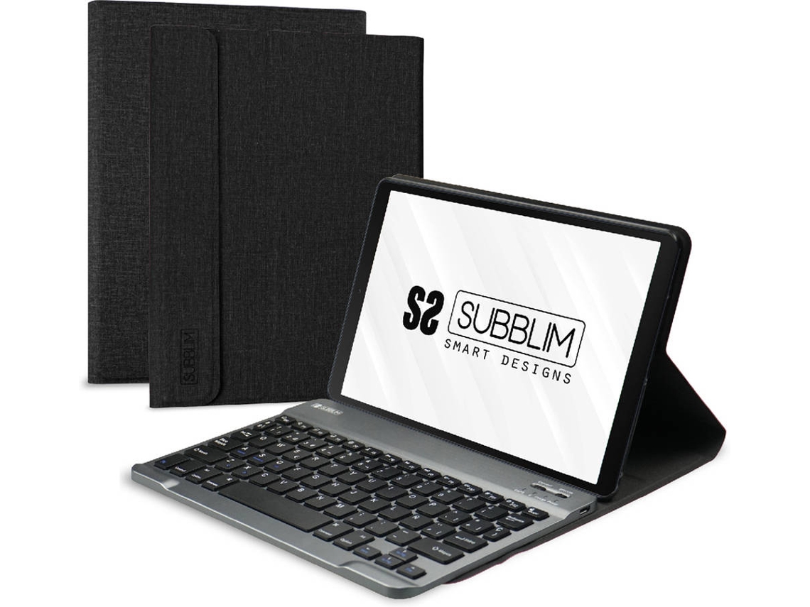 Funda Teclado Lenovo M10 HD 10.1'' SUBBLIM TB-X306F Negro