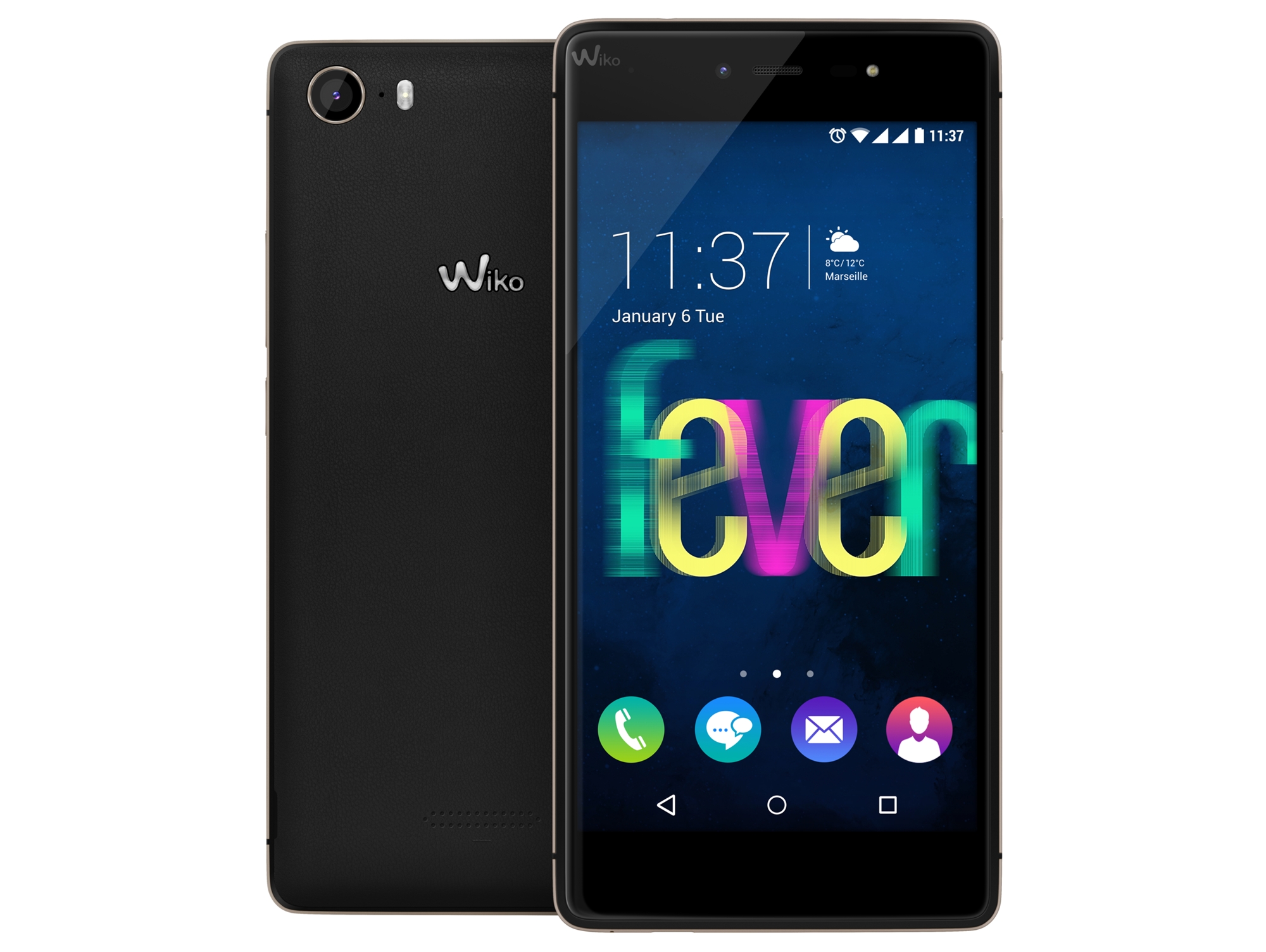 Smartphone WIKO Fever 5.2'' 16GB negro