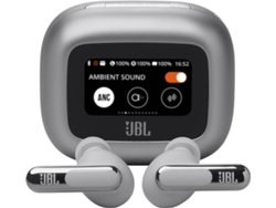 Auriculares Bluetooth True Wireless JBL LIVE BEAM 3 (In Ear - Micrófono - Cancelación de ruido - Morado)