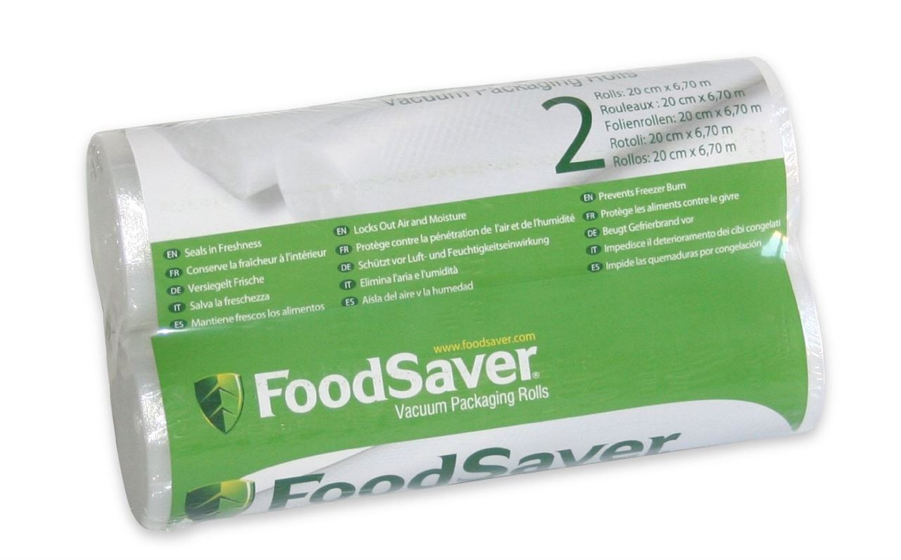 Rollos envasadora al vacío FOODSAVER FSR2002 (20 cm x 6.7 m)