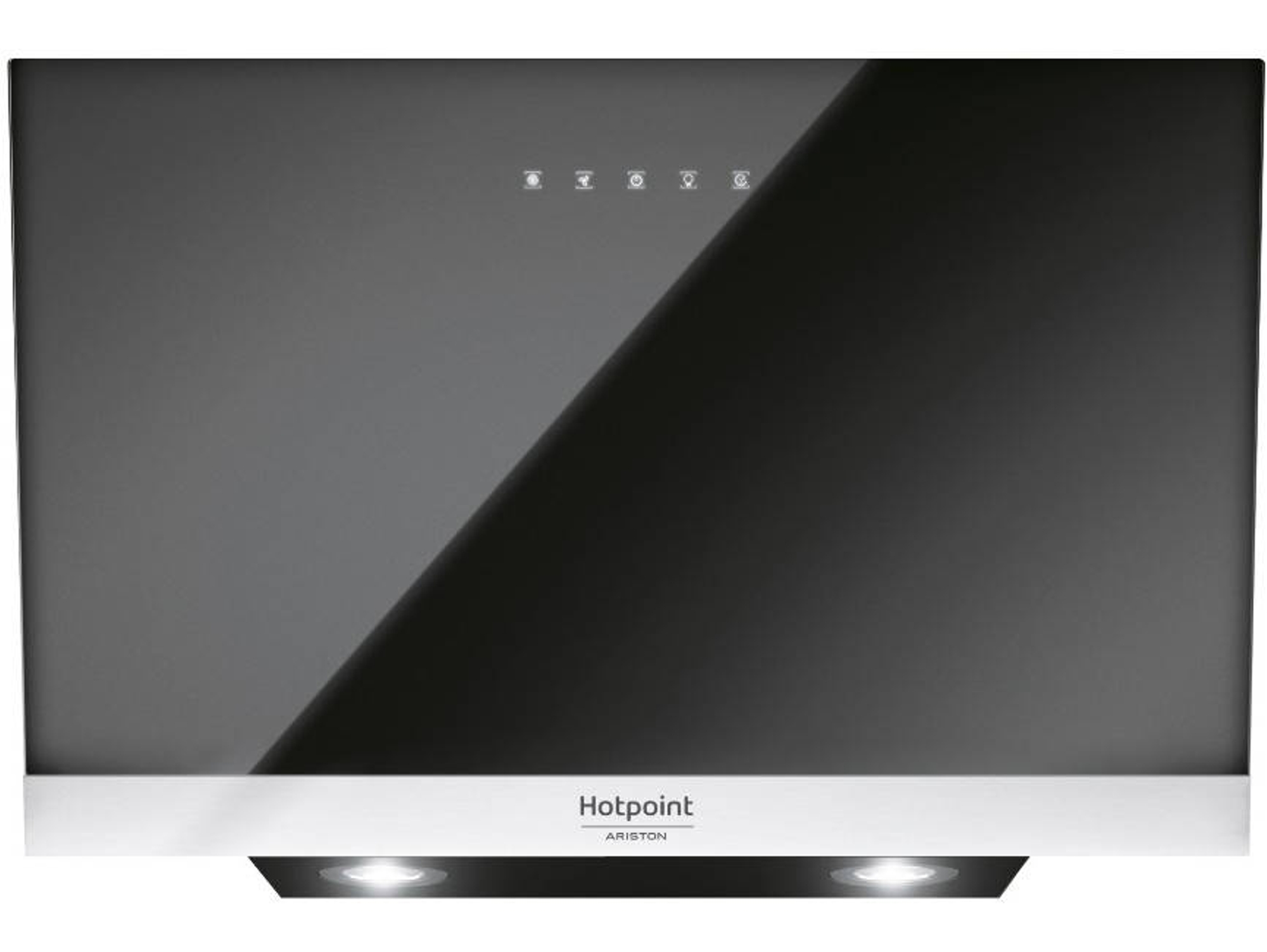 Campana HOTPOINT HHVP 8.7F LT K (625 m3/h - 79.8 cm - Negro)