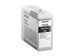 Cartucho de tinta original EPSON, T8508 80 ml, Negro mate, C13T850800, T8508