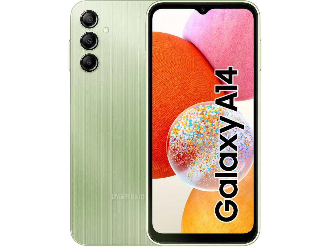 Smartphone SAMSUNG Galaxy A14 (6.6'' - 4 GB - 64 GB - Verde)