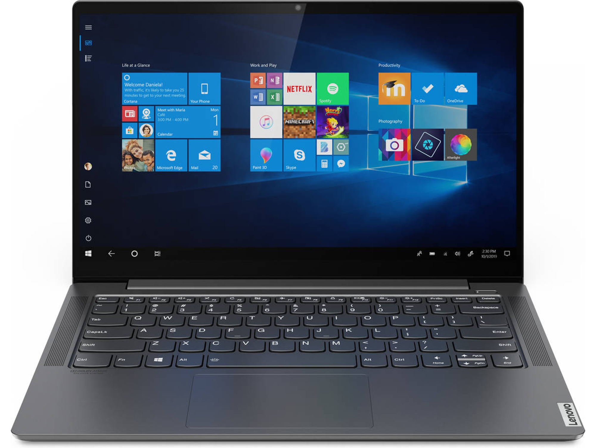 Portátil LENOVO Yoga S740-14IIL (14'' - Intel Core i7-1065G7 - RAM: 16 GB - 512 GB SSD - NVIDIA GeForce MX250)