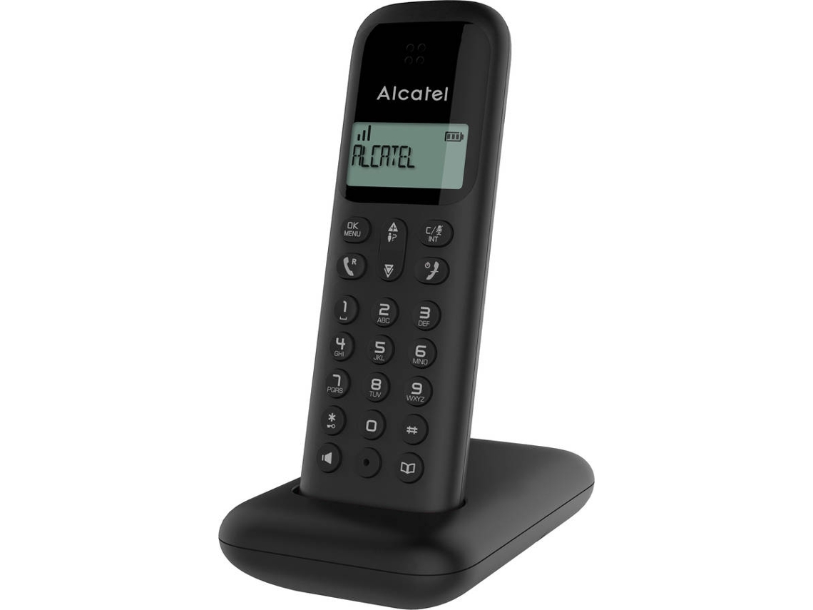 Teléfono Fijo ALCATEL D285 EU Negro