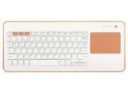 Teclado SILVERHT Touchpad (Inalámbrico - Teclado numérico - Naranja)