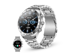 Smartwatch Ksix Elite, Pantalla Amoled 1.43", Autonomía 4 Días, Ip67, Modo Deporte Y Salud, Llamadas, Plateado
