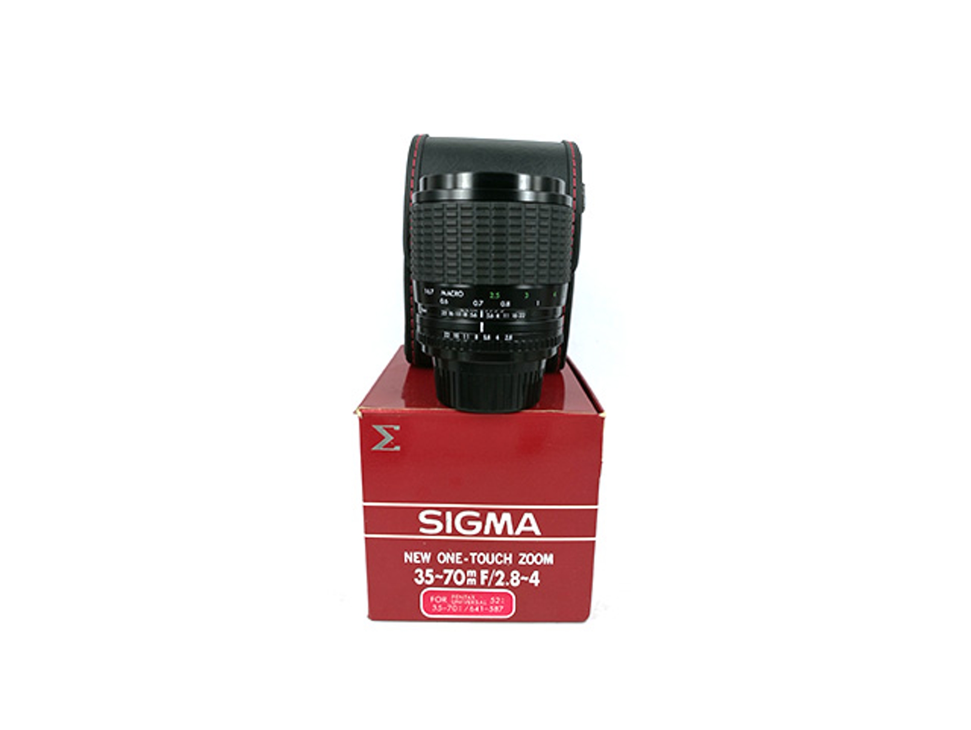 Objetivo SIGMA Para 35-70 f/2,8-4 Pent (Encaje: - Apertura: f/2.8-4)