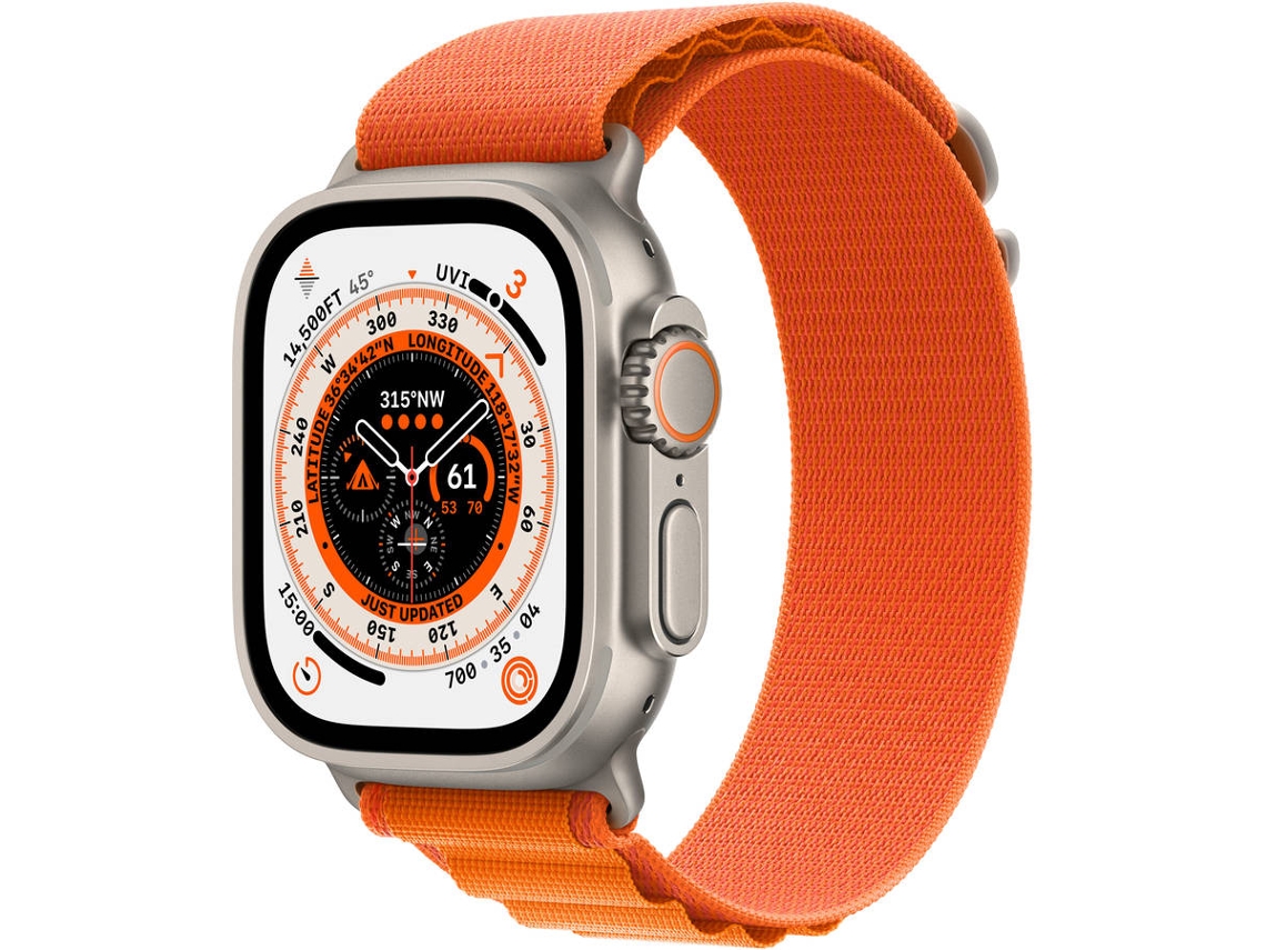 APPLE Watch Ultra GPS+Cellular 49 mm con Loop Alpine Naranja