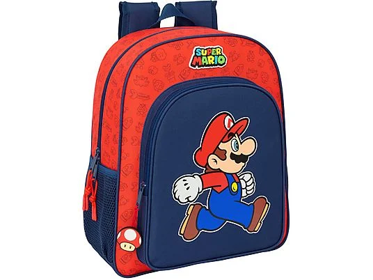 Mochila Junior SUPER MARIO Trick (32 x 38 x 12 cm)