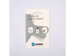 Adaptador GOODIS GDA4621WH (USB-C - MicroUSB - Blanco)
