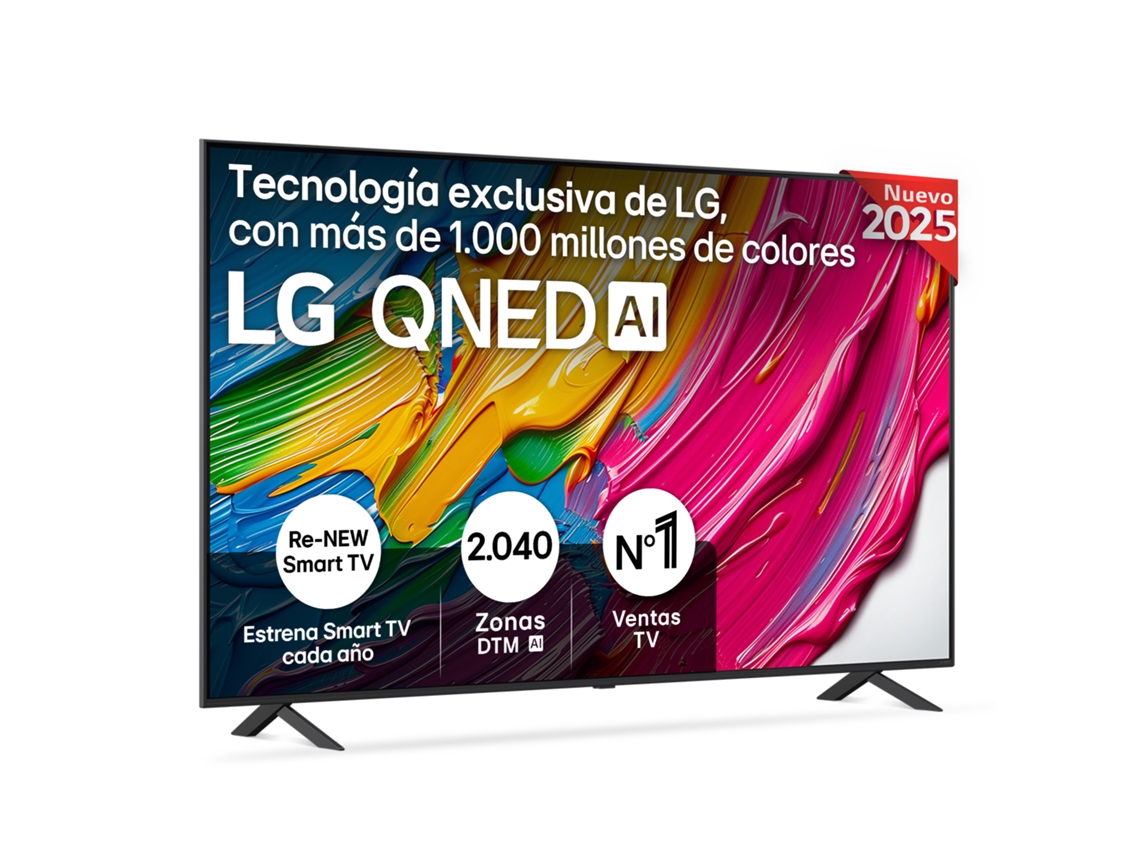 TV LG 75QNED80A6A (QNED AI - 75'' - 189 cm - 4K Ultra HD - Smart TV)