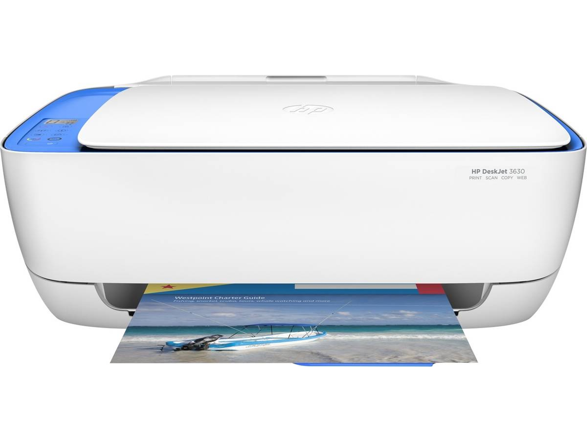 Impresora Multifunción HP Deskjet 3637 + 2 meses Gratis (100 pag) Instant Ink (Caja Abierta