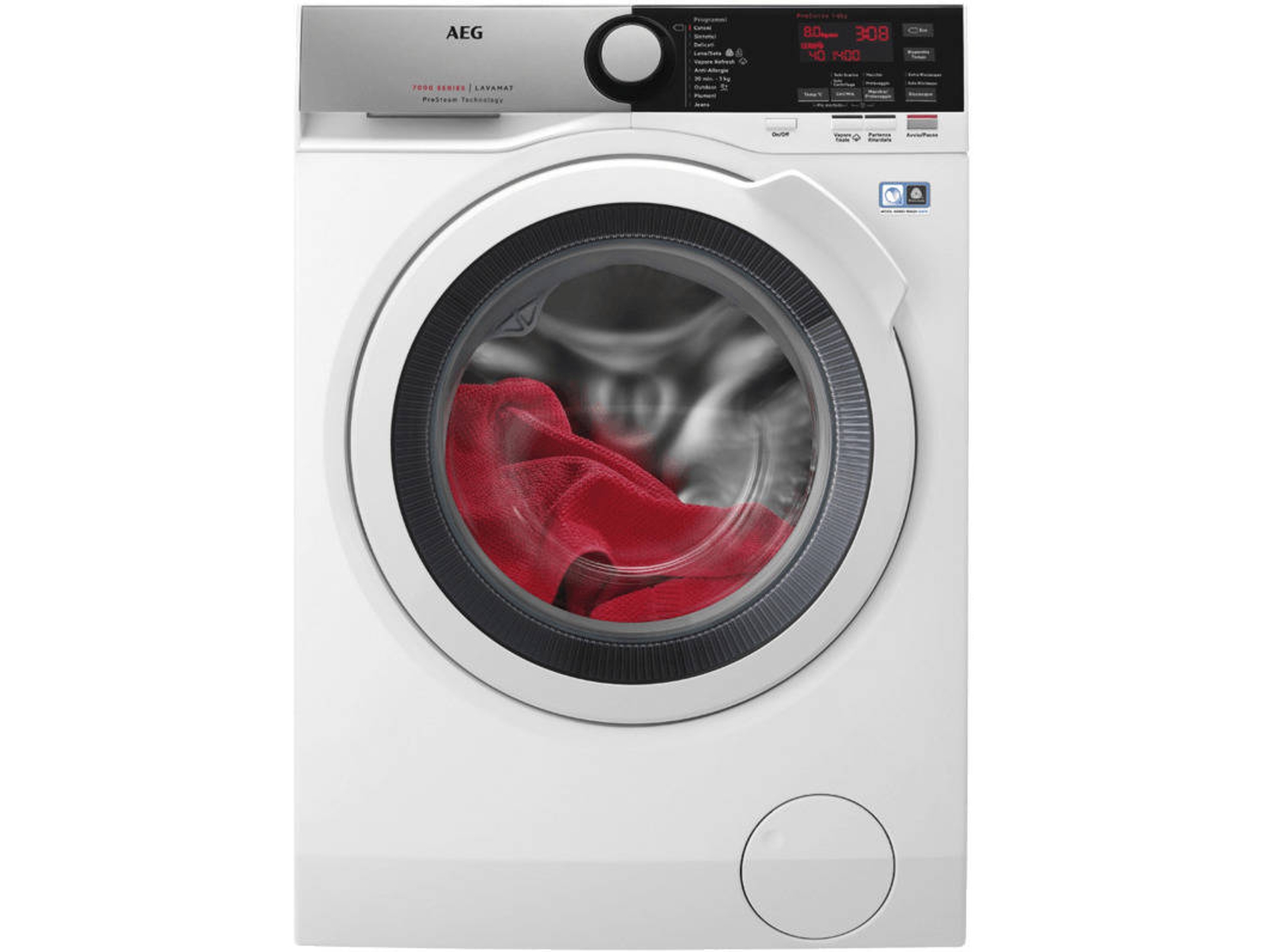 Lavadora Reacondicionada AEG L7FEE941 (Grado A - 9 kg - 1400 rpm - Blanco)