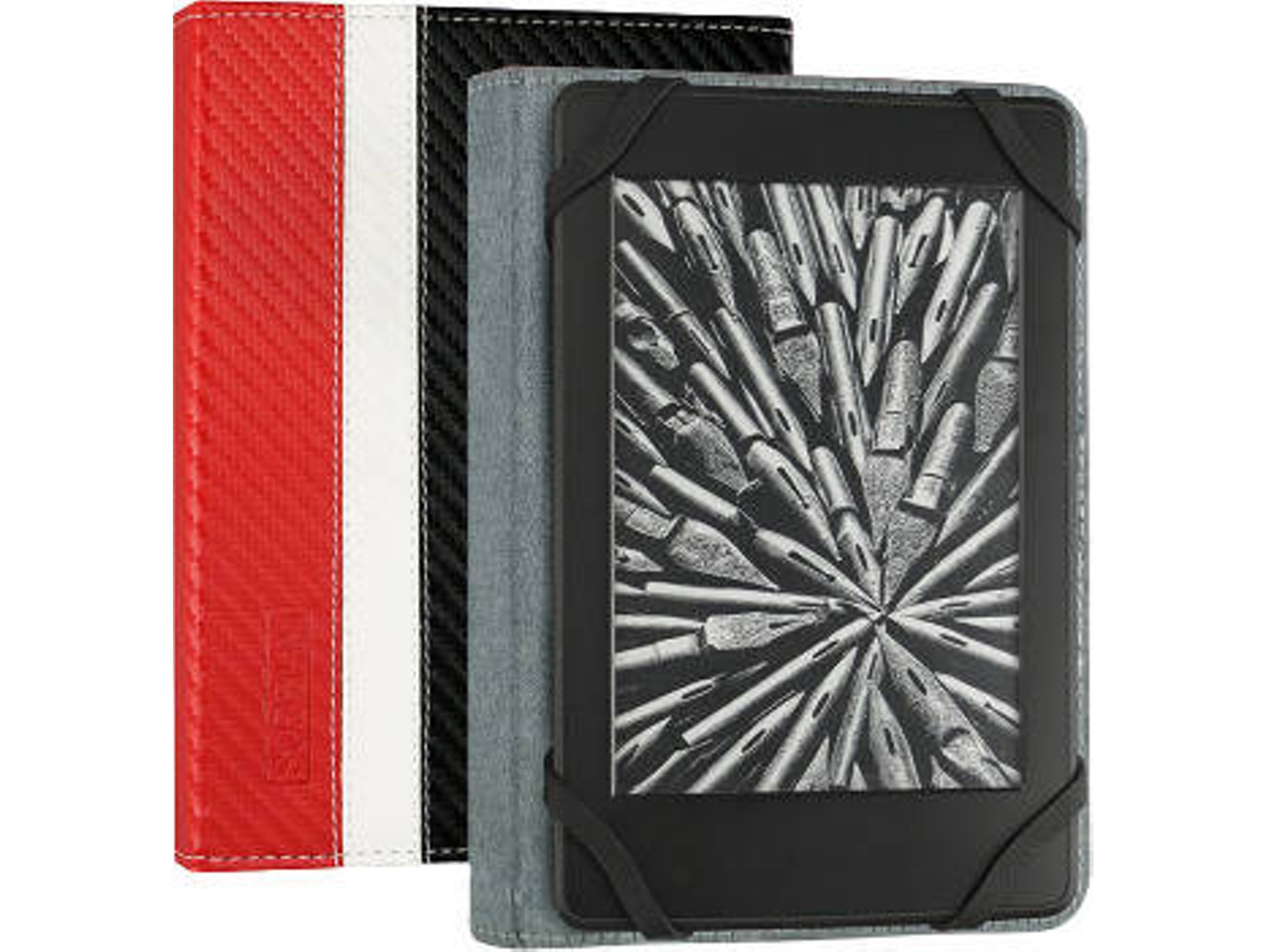 "Funda Ebook SUBBLIM Clever Red (Universal- 6"" - Rojo)"
